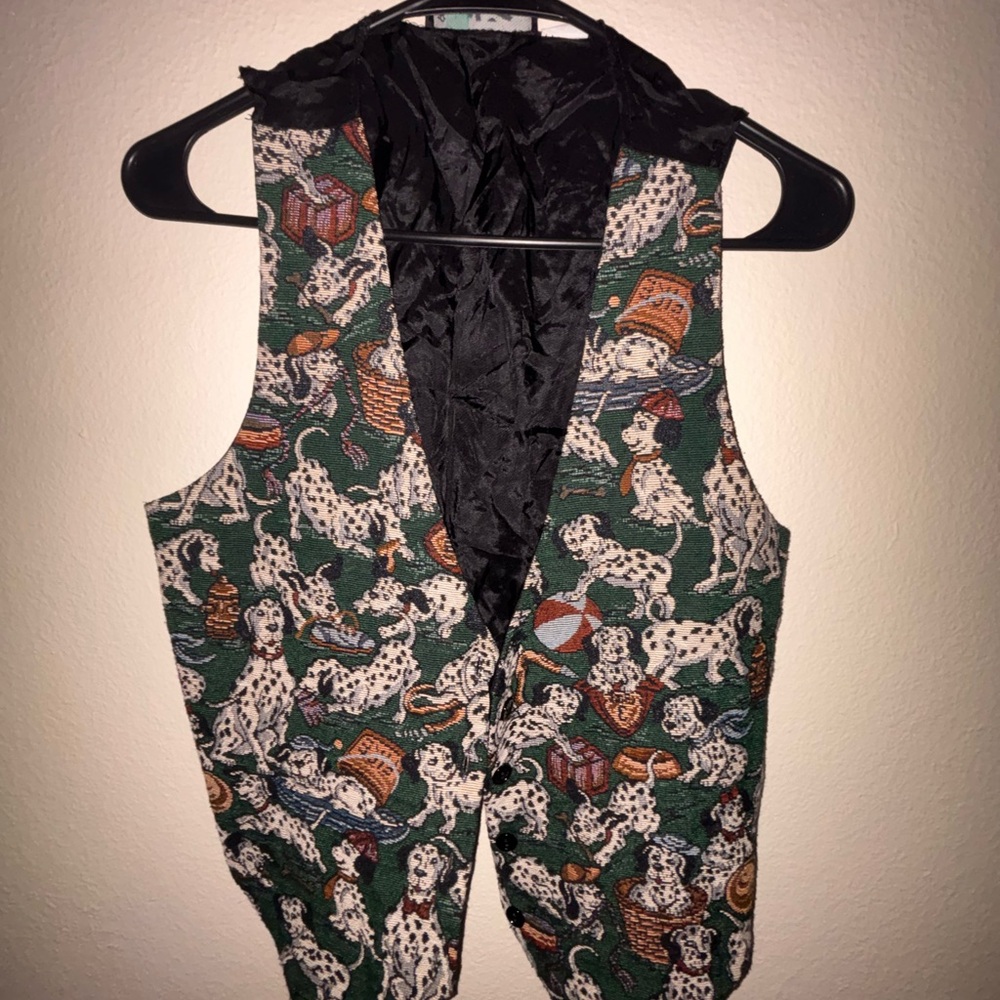 Dalmatian Patterned Vest